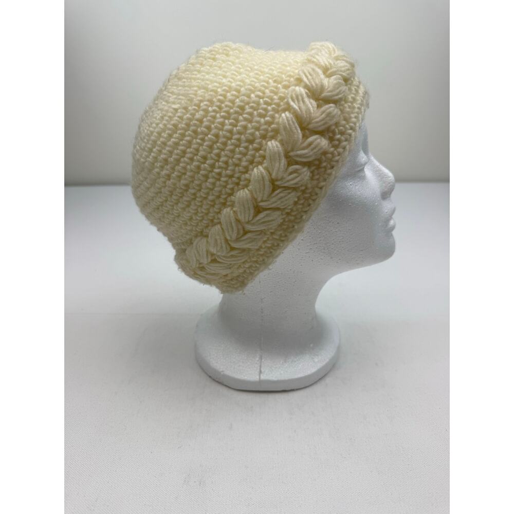 Vintage Kokonit‎ Beanie Ivory One Size